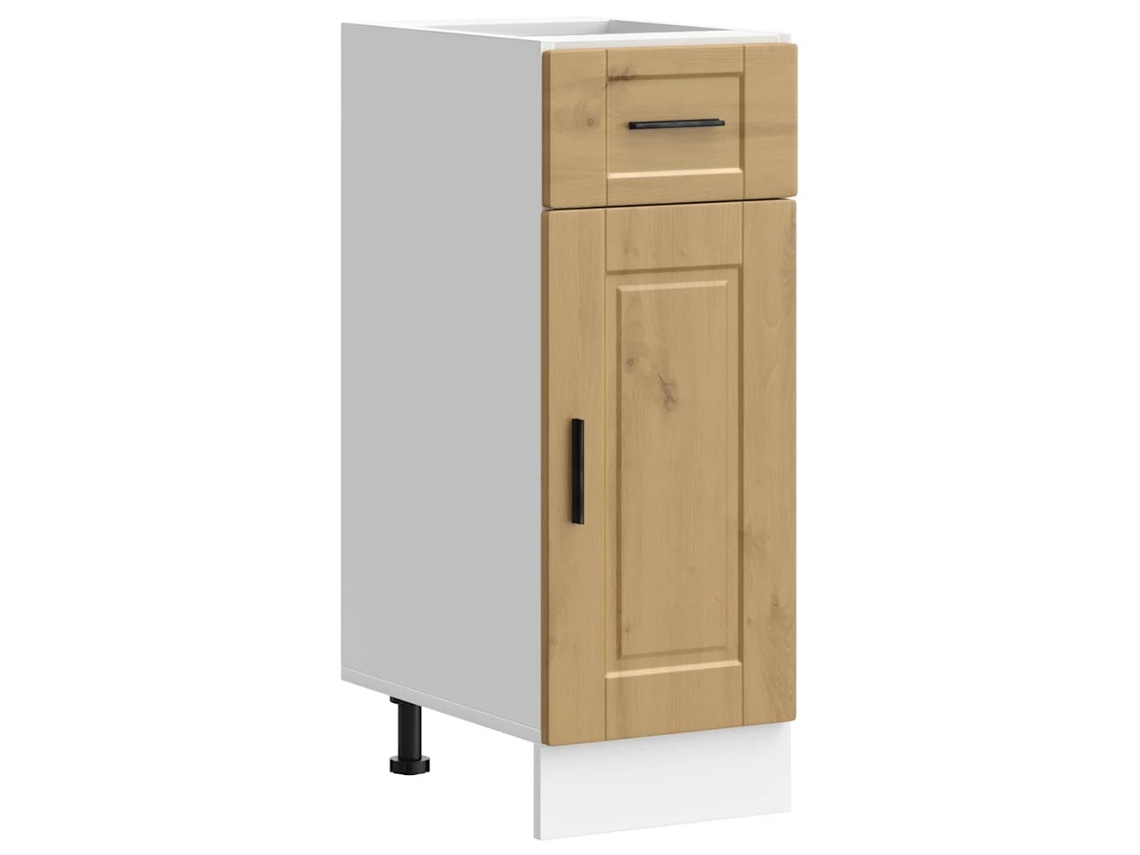 Kitchen Base Cabinet, Kitchen Base Cabinets Vidaxl Marrom Madeira Processada (n/a)