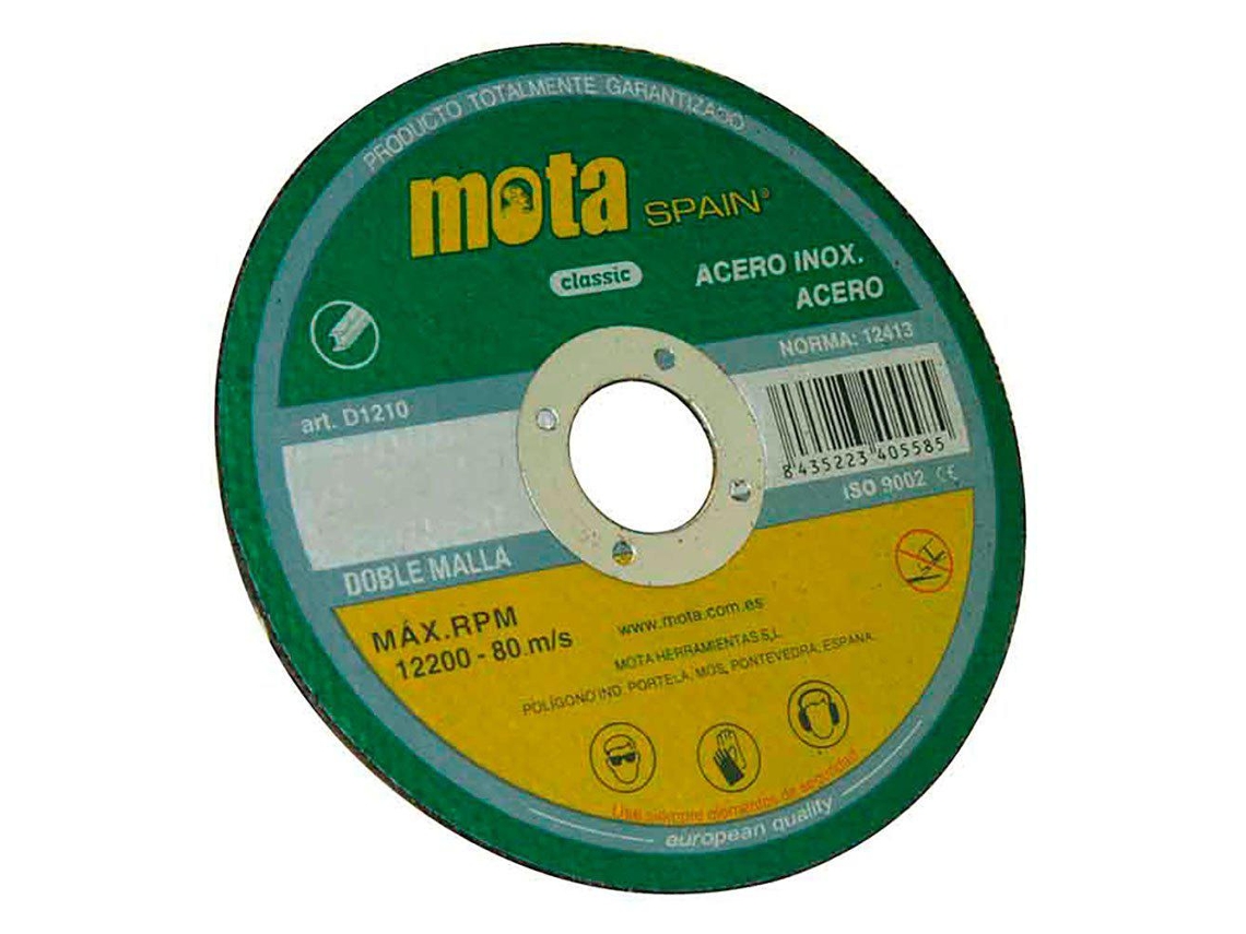 Mota Herramientas Disco de Corte de Aço D1825 180X2.5X22.23 Mm