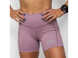 Calções desportivos Fasst para mulher, ideais para ioga, corrida e montanhismo, fabricados em elastano com um padrão elástico. Perfeitos para ioga, corrida e montanhismo.