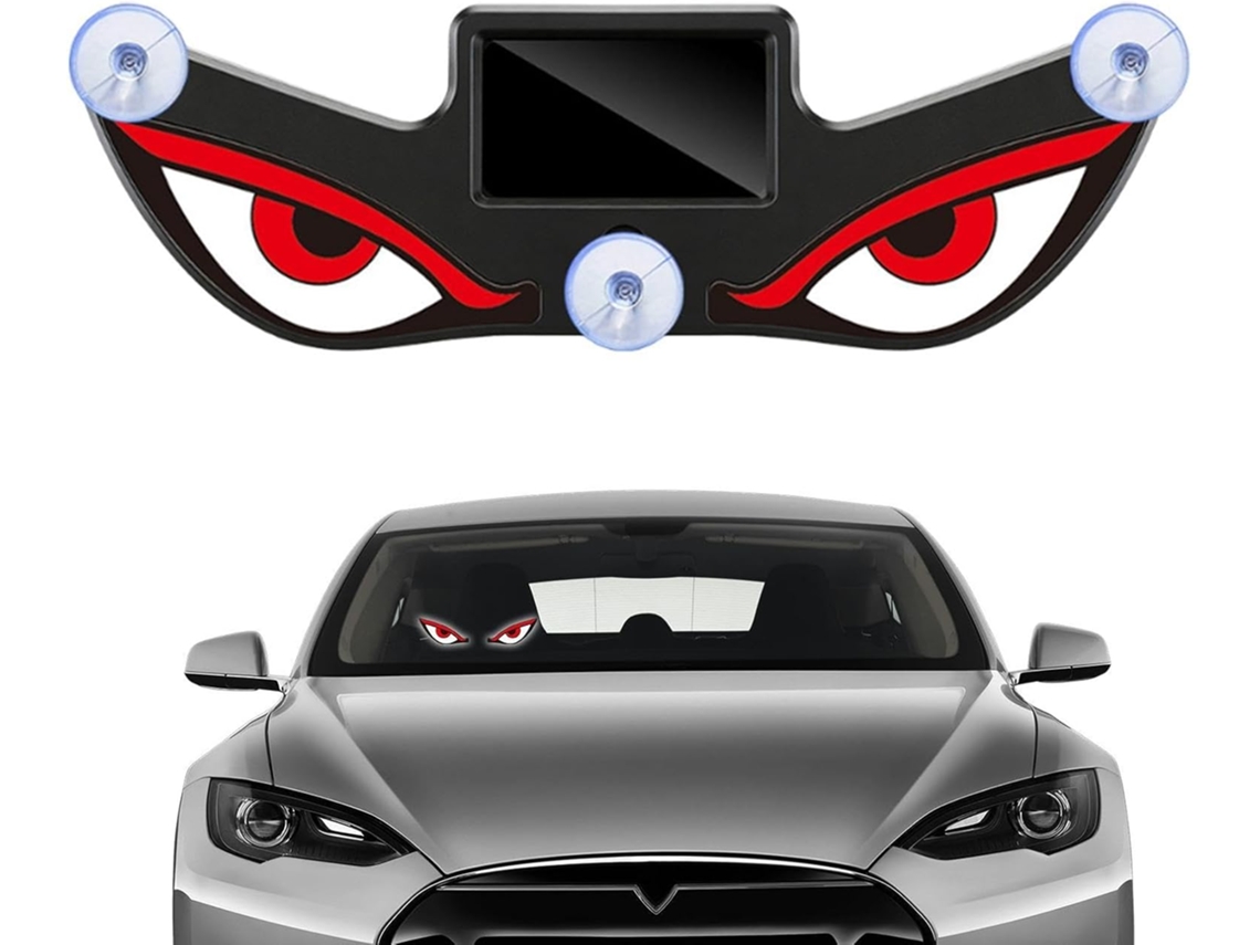 Adesivos Led Para Carros, Movidos A Energia Solar, À Prova D Água E Com Design Dinâmico, Com Porta Usb