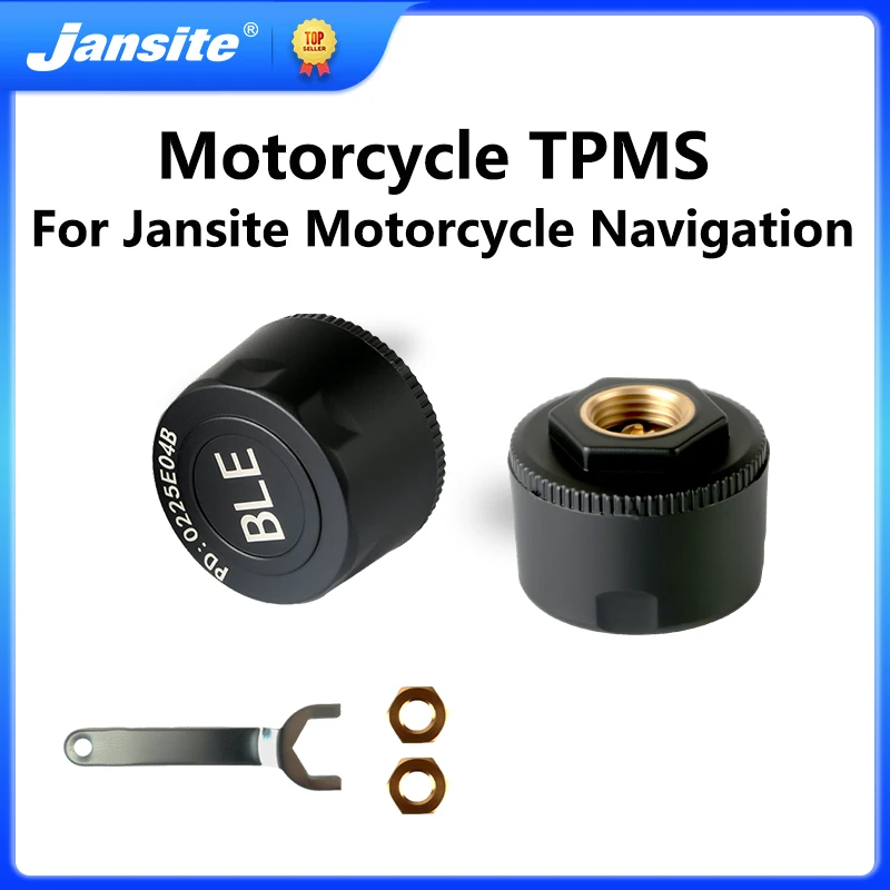 Sensor De Pressão Dos Pneus (tpms) Para Motocicletas, Compatível Com Navegação.