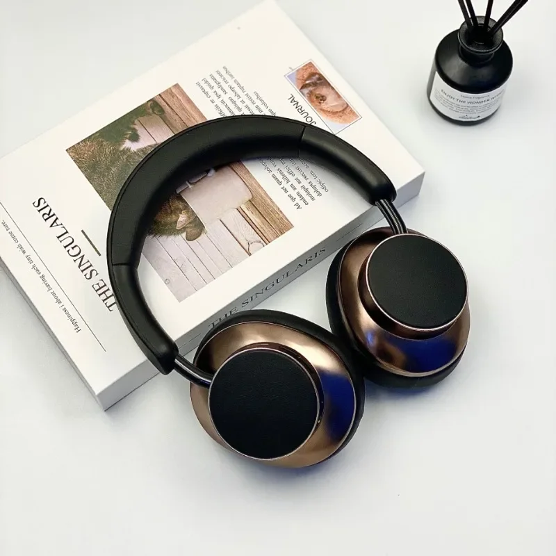 (preto) Novos Fones De Ouvido Bluetooth Sem Fio, Estilo Retrô Esportivo, Dobráveis.