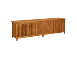 Storage Box, Storage Boxes Vidaxl Marrom Madeira De Acácia (200 X 50 X 58 Cm)