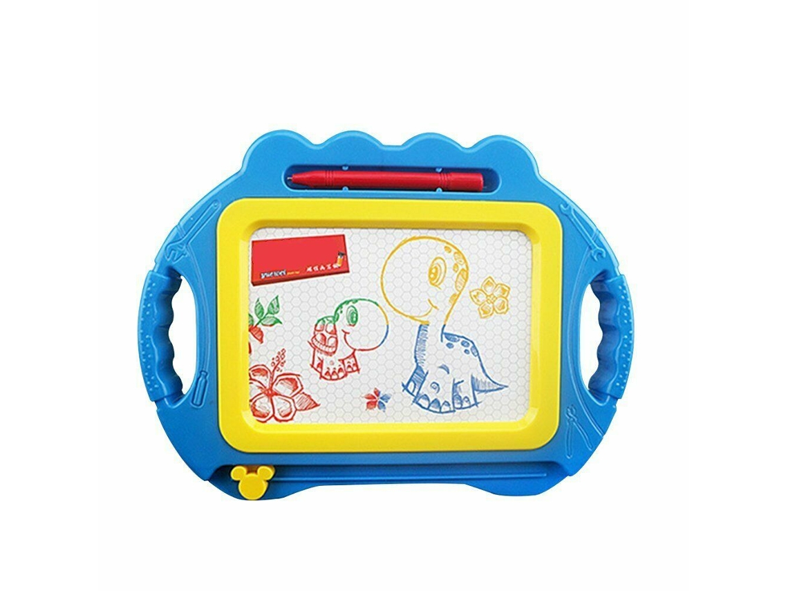 Prancheta Para Crianças, Bloco De Desenho Magnético Para Escrita, Apagável, Brinquedo Para Rabiscos Magna, Presente Azul SUNNY SPACES