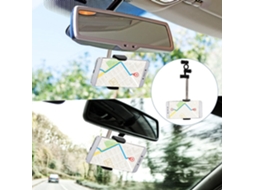 Suporte Telescópico Para Celular No Espelho Retrovisor.