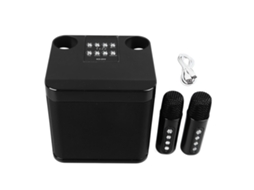Subwoofer Bluetooth com microfones sem fio EOOCOO