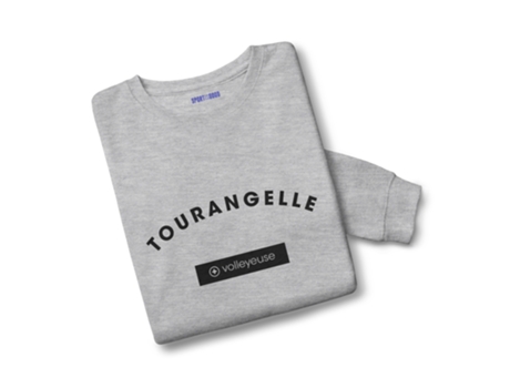 Sweatshirt para Mulher SPORT IS GOOD  Cinzento para Voleibol (L)