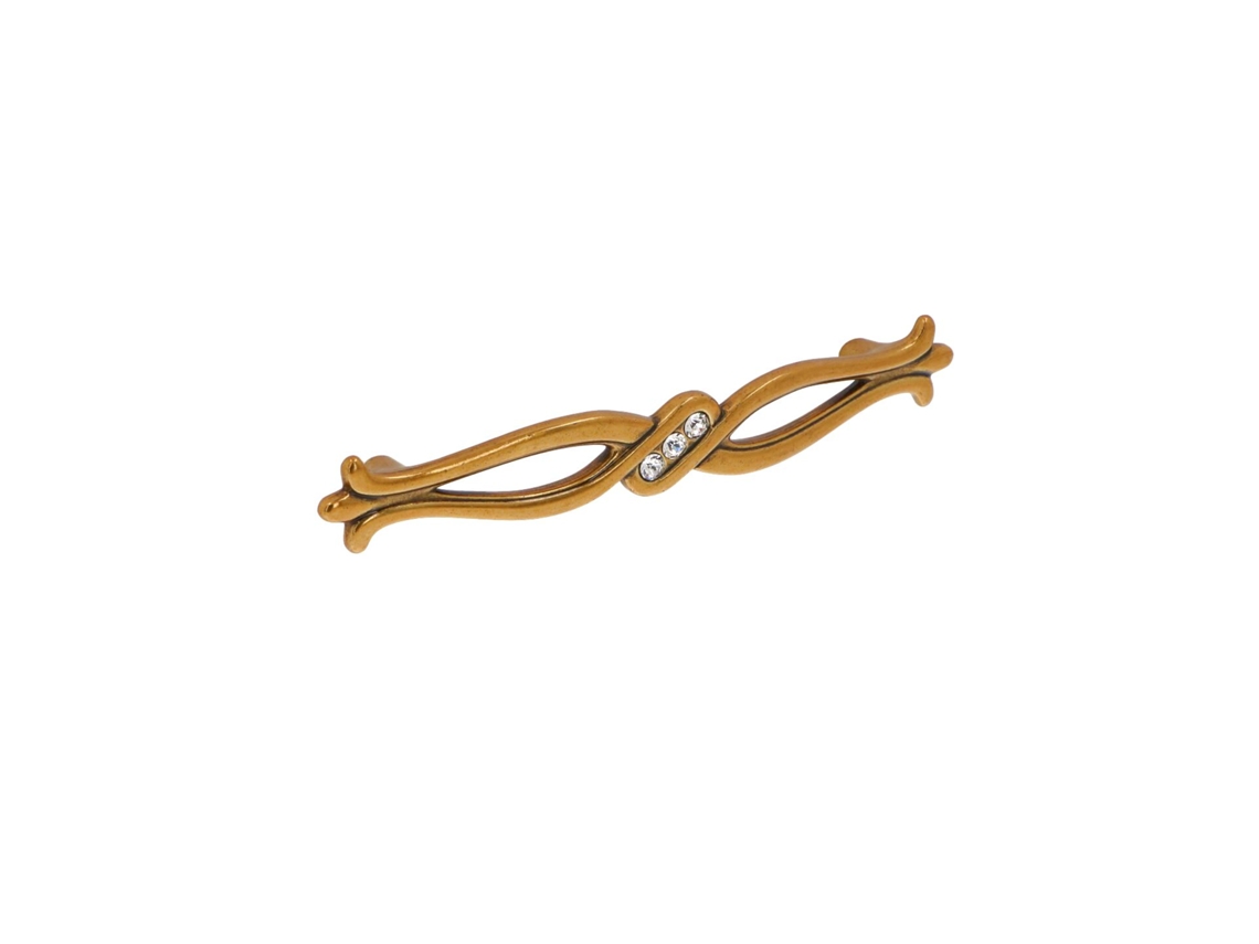 Conjunto de 25 Puxadores em Zamac com 128mm de centro, orvale HARDWAREXCHANGE