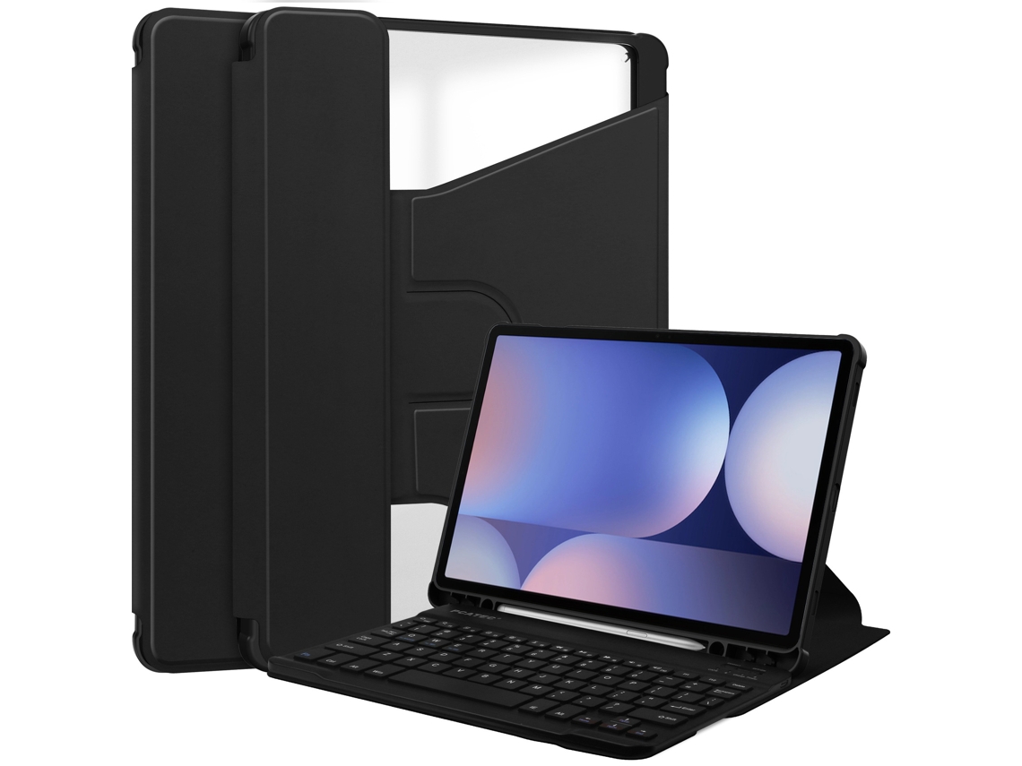 Capa Teclado CUICH para Samsung Galaxy Tab S9 De 11 Polegadas com Teclado Magnético Destacável (Preto) 