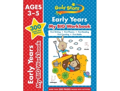 Livro Gold Stars Early Years My Big Workbook De Cottage Door Press (inglês)