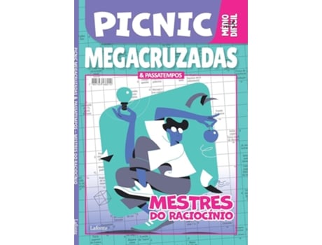 Livro Picnic - Megacruzadas E Passatempos - Medio E Dificil - Lafonte De Diversos (português Do Brasil)