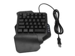Teclado Xinmeng K100 com Luz Azul Gelo LAXISCREED