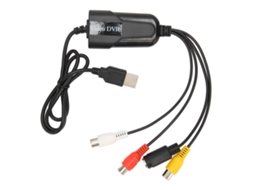 Placa de Captura de Vídeo RCA para USB, VCR, VHS, DVC, DVD