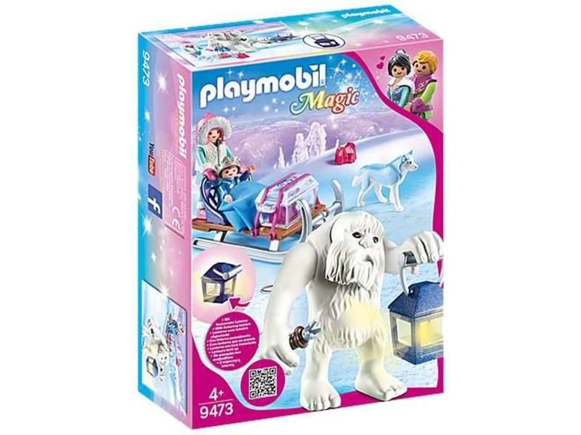 PLAYMOBIL: Yeti with Sleigh - 9473 (Idade mínima: 4 - 26 Peças)