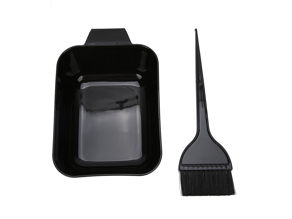 Pincel Para Colorear Cabelo Com Copo Misturador Antiderrapante Ferramenta De Estilo Para Tinta De Cabelo