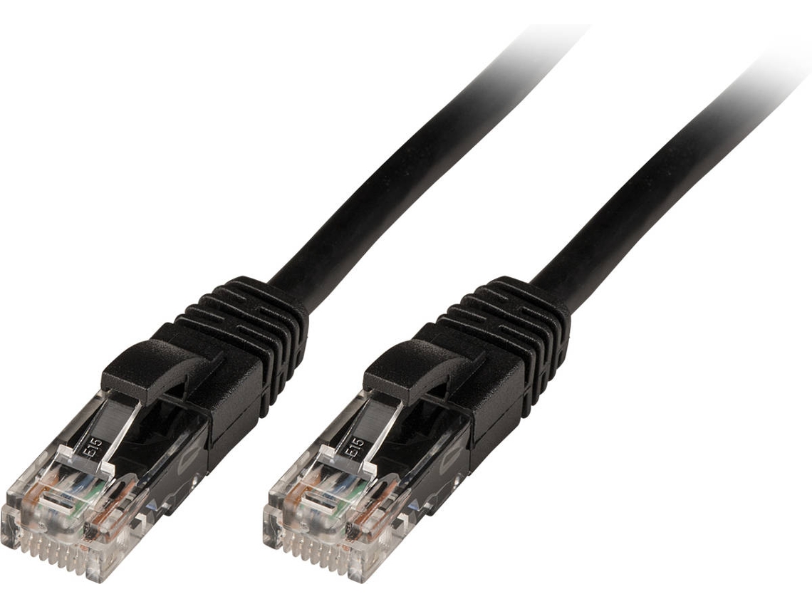 Cabo de Rede LINDY (RJ45 - 1 m - Preto)