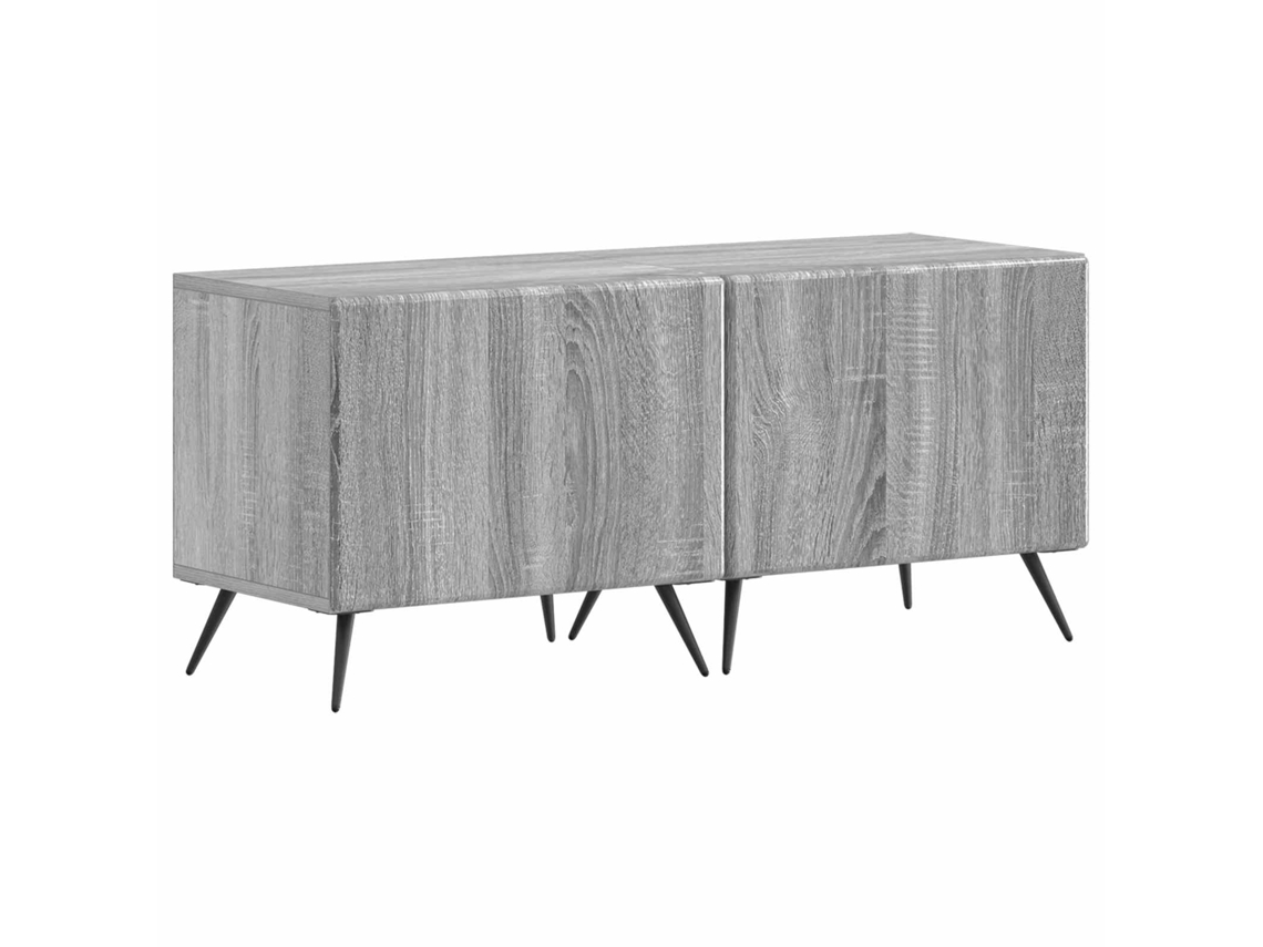 Vidaxl Gabinete Para Tv Sonoma Cinzento Derivados De Madeira