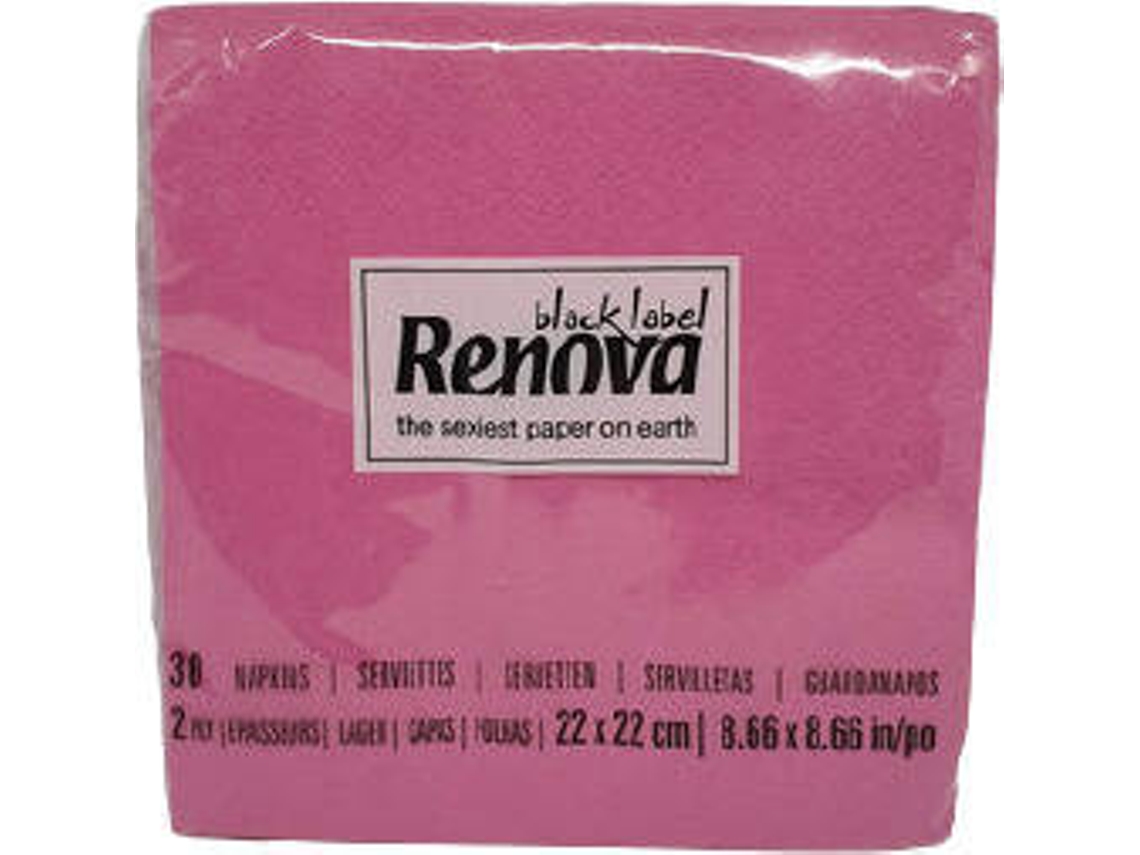 Guardanapo RENOVA Rosa (22 x 22 cm)