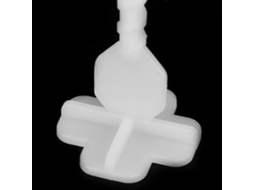 Lurelia Kit Nivelador De Azulejos, 100 Peças, 2 Mm, Azul, Pp Para Piso E Parede, Ref W114
