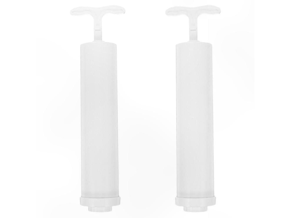 Kit Com 2 Bombas De Vácuo Manuais Para Sacos Armazenamento Que Economizam Espaço, Ferramenta Compressão Portát Il Viagens E Uso Doméstico, Bomba