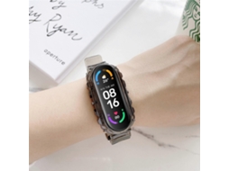 Pulseira Universal De Silicone Transparente Para Xiaomi Mi Band 5/4 (branca)