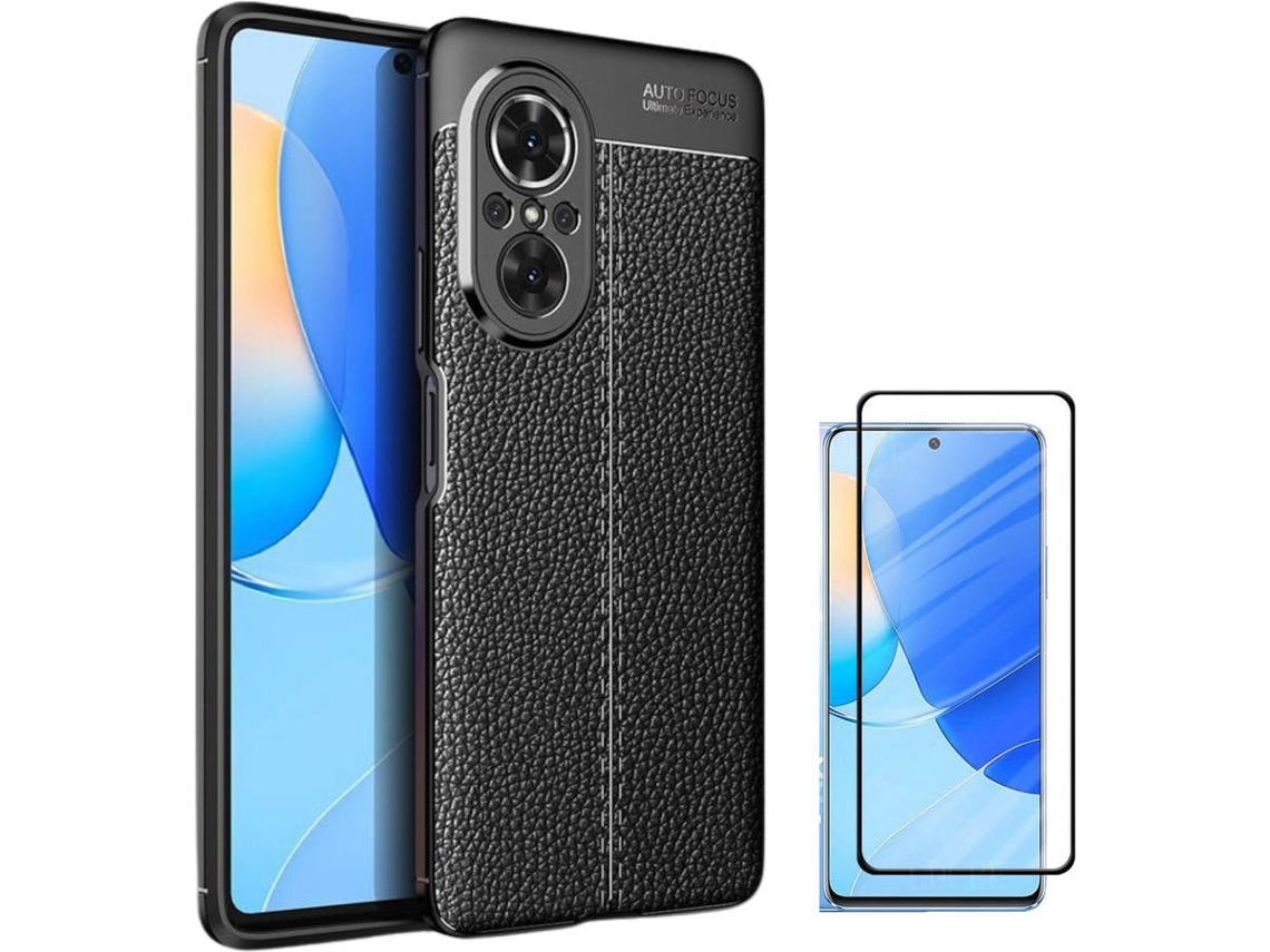 Capa + Película Huawei Nova 9 SE Full Cover 9H Preto