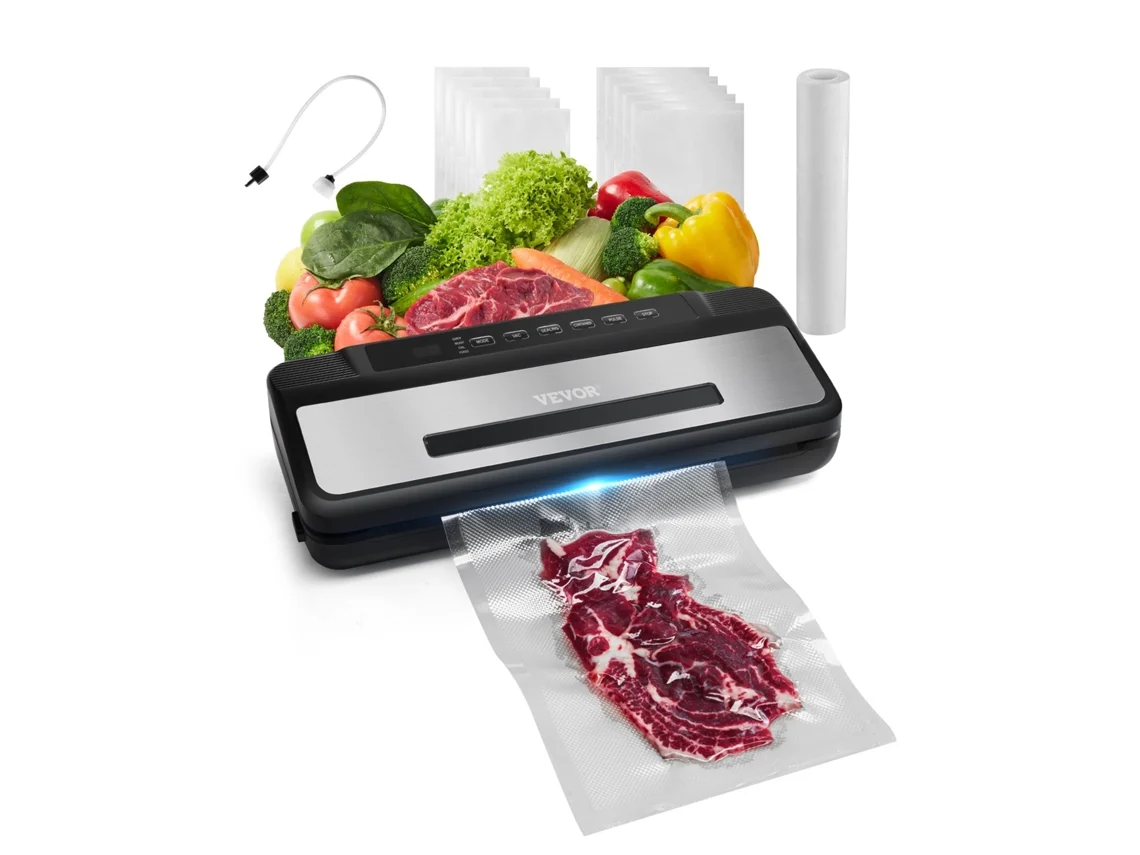 120 W 80 Kpa 7 Em 1 Máquina Seladora A Vácuo Multifuncional Para Alimentos Vevor