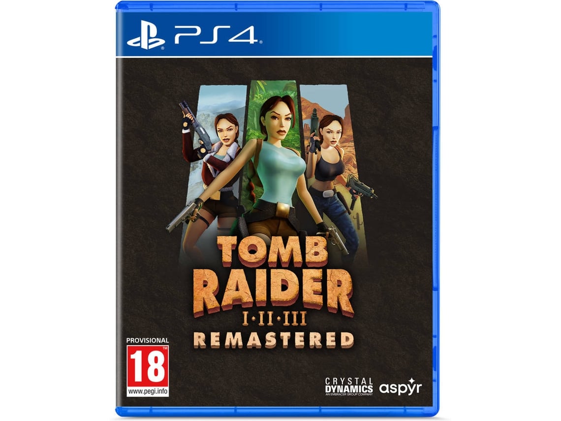 JUEGO PS4 TOMB RAIDER I-III