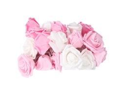 Laxiscreed Luz Led Rosa Com Flores, Cordão De 3,7m Para Decoração Festiva E Eventos