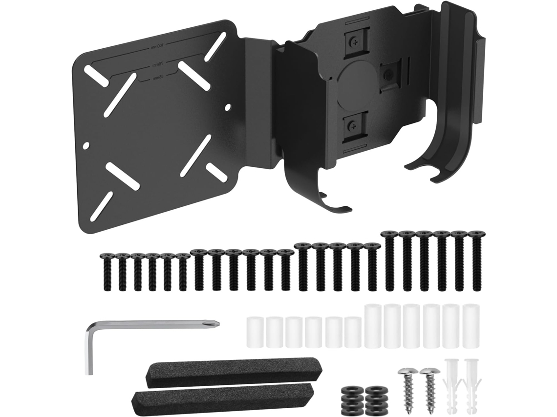 Suporte para Computador Compacto e com Ampla Compatibilidade. Base Separada para Montagem. SFUSHOS