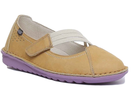 Sapatos de Mulher ON FOOT Pele Amarelo (39)