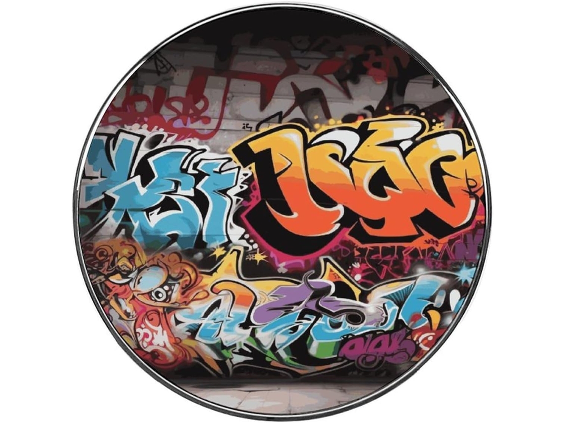 Ímãs De Geladeira Personalizados Em Liga Metálica Com Grafite Hip Hop Requintados Para Quadro Branco, Armário, Cozinha