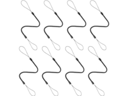 Conjunto De 8 Peças De Cordão Elástico Com Mola Para Canetas Touchscreen