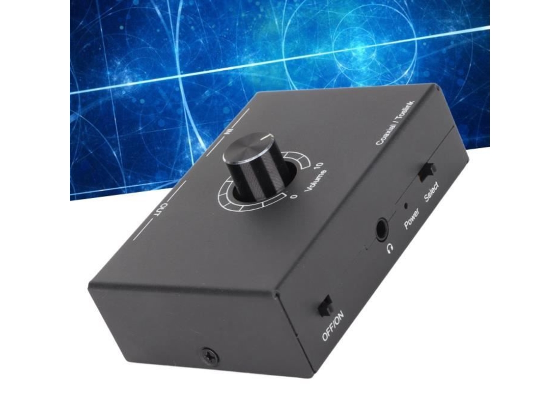 Conversor Digital para Analógico HURRISE 192Khz Conversor Dac de 192Khz Óptico Digital Coaxial para Som Cassete