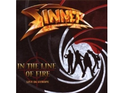CD Sinner - In The Line Of Fire - Live In Europe