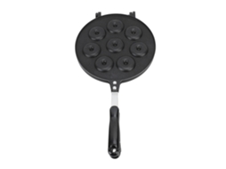 Molde De Dona De Aleación De Aluminio Para Hornear Con Mango, Para Pasteles Y Waffles Pequeños
