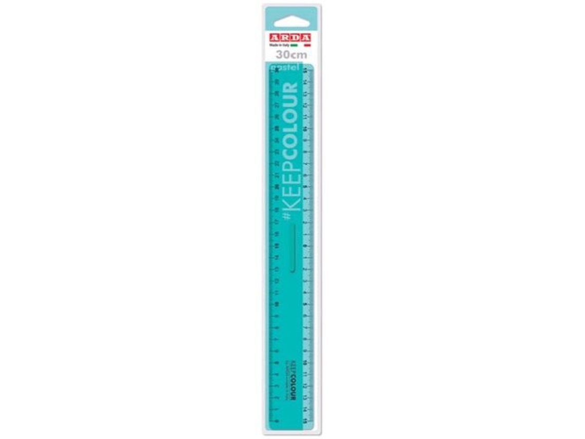 Kcp30p Cirterio Régua de mesa 300mm Plástico Verde 1 Peça Arda(s)