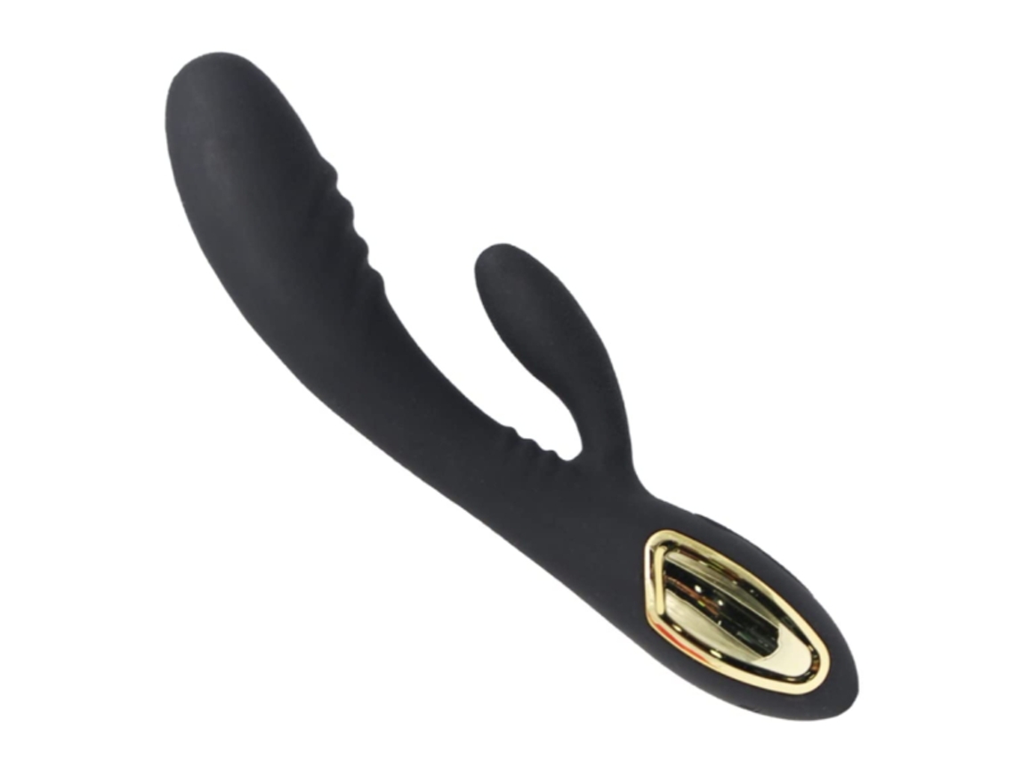 Vibradores Vibradores Silicone À Prova De Água Para Chupar O Clitóris 10 Vibrações Varinha De Mastigar Potente