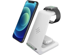 Estação de Carregamento Sem Rápido Padrão Qi para iPhone 13 Pro Max/13 Pro/13 YIZHOOD Multicor