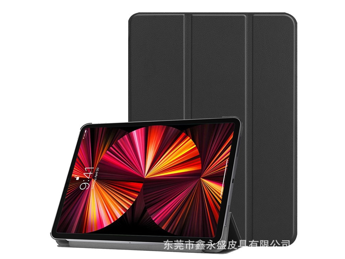 Capa Para Tablet Lurelia, Compatível Com Oneplus Pad 2 De 12,1" (modelo De 2024, Preto, Pupc, Dobrável Com Suporte, Função Sono