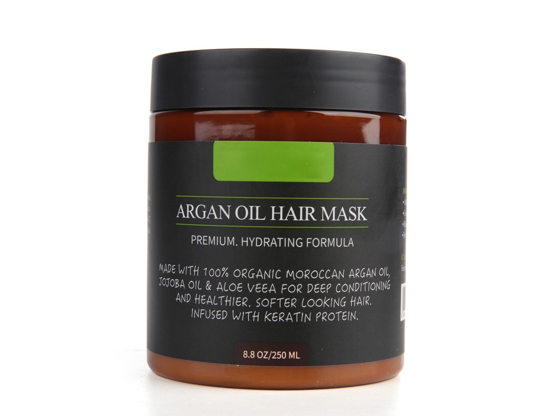 2026 máscara Capilar de Óleo de Argan 250g: Tratamento Nutritivo Reparador para Cabelo Danificado, Suave e Liso