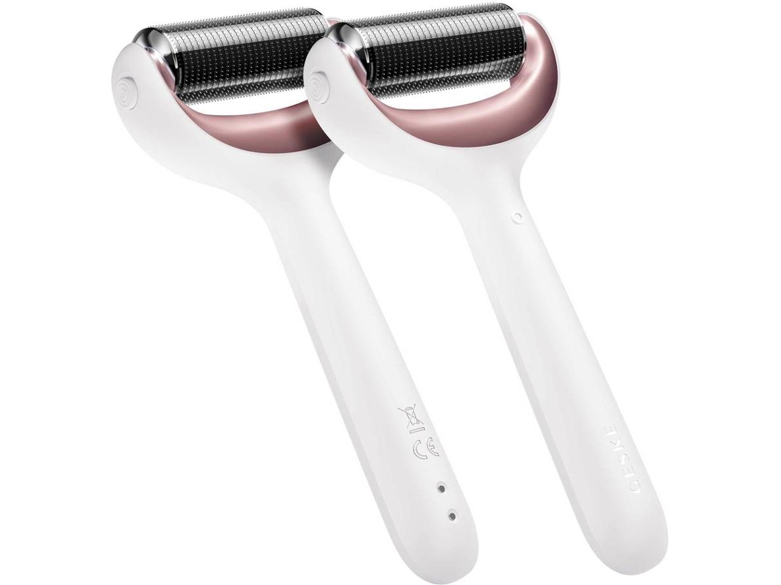 Roller Facial e Corporal GESKE com Microagulhas 9 em 1 Starlight