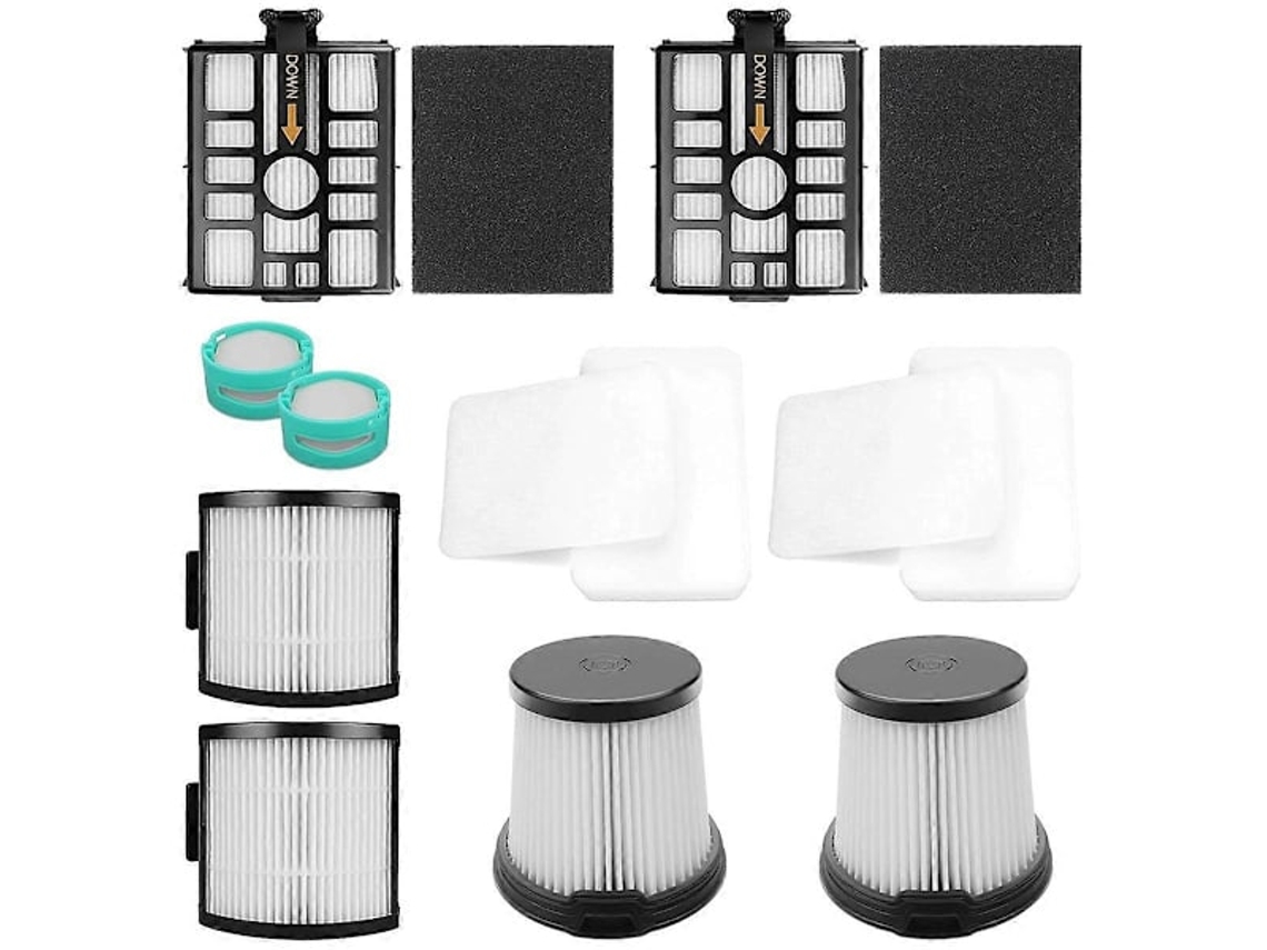 Kit de Substituição Filtro Iw3511 para Aspirador de Pó Sem Fio Shark Detect Pro, Compatível com o Aspirador de Pó Shark Iw3511 F BRILVIBERA