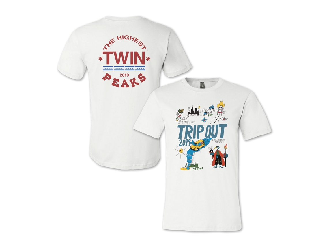 Twin Peaks Trip Out T shirt ROCKINSTONE Unisex Adults Best Sellers Size:xxl
