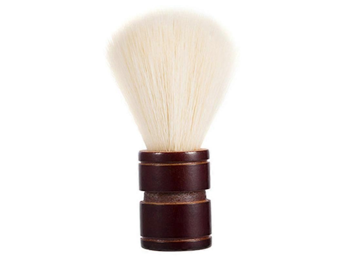 Pincel De Barbear Masculino De Pelo De Texugo Puro E Madeira Para Navalha De Segurança Clássica De Lâmina Dupla B Hengjian