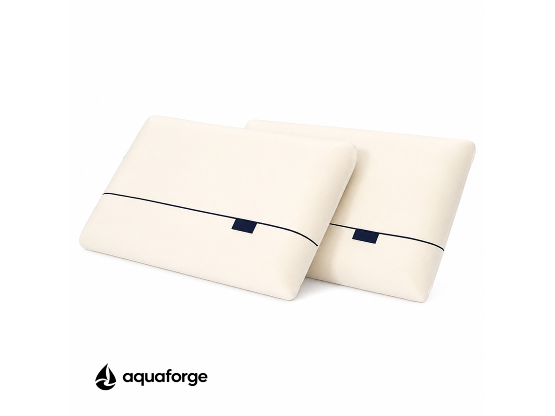 Almofada Cervical Ergonómica Espuma Viscoelástica 42 X 70 Cm