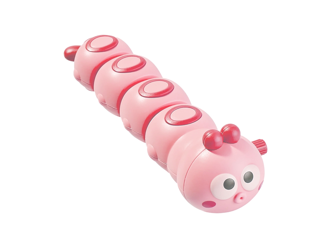 Walshlxq brinquedo de Crescimento de Relojaria para Bebê Educativo Linda Animal Cartoon Columpio Mecânico Interação Pai filho Rosa