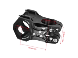 Laxiscreed Cano De Guidão 31,8mm Em Alumínio Para Mtb De Alta Performance