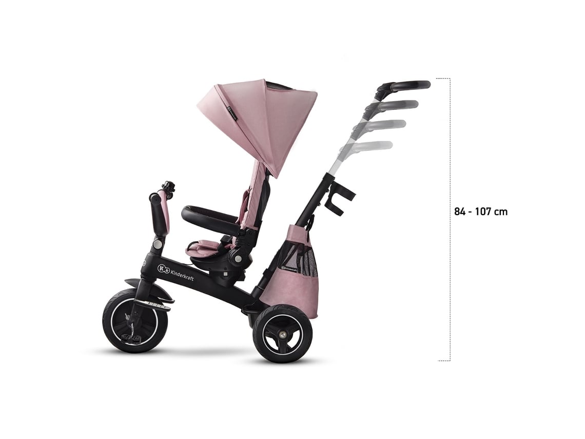 Triciclo kinderkraft best sale rosa