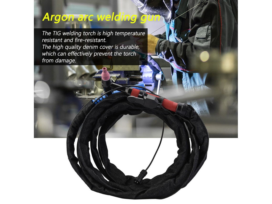 Laxiscreed Tocha De Soldar Tig Argon Com Cabos De 4m E Refrigeração A Ar